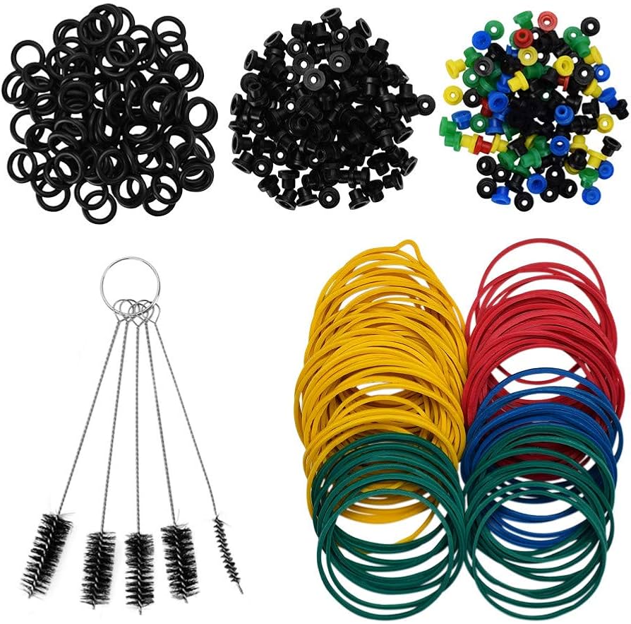 Amazon | ATOMUSタトゥーマシンパーツキット、100pcsタトゥーOリング