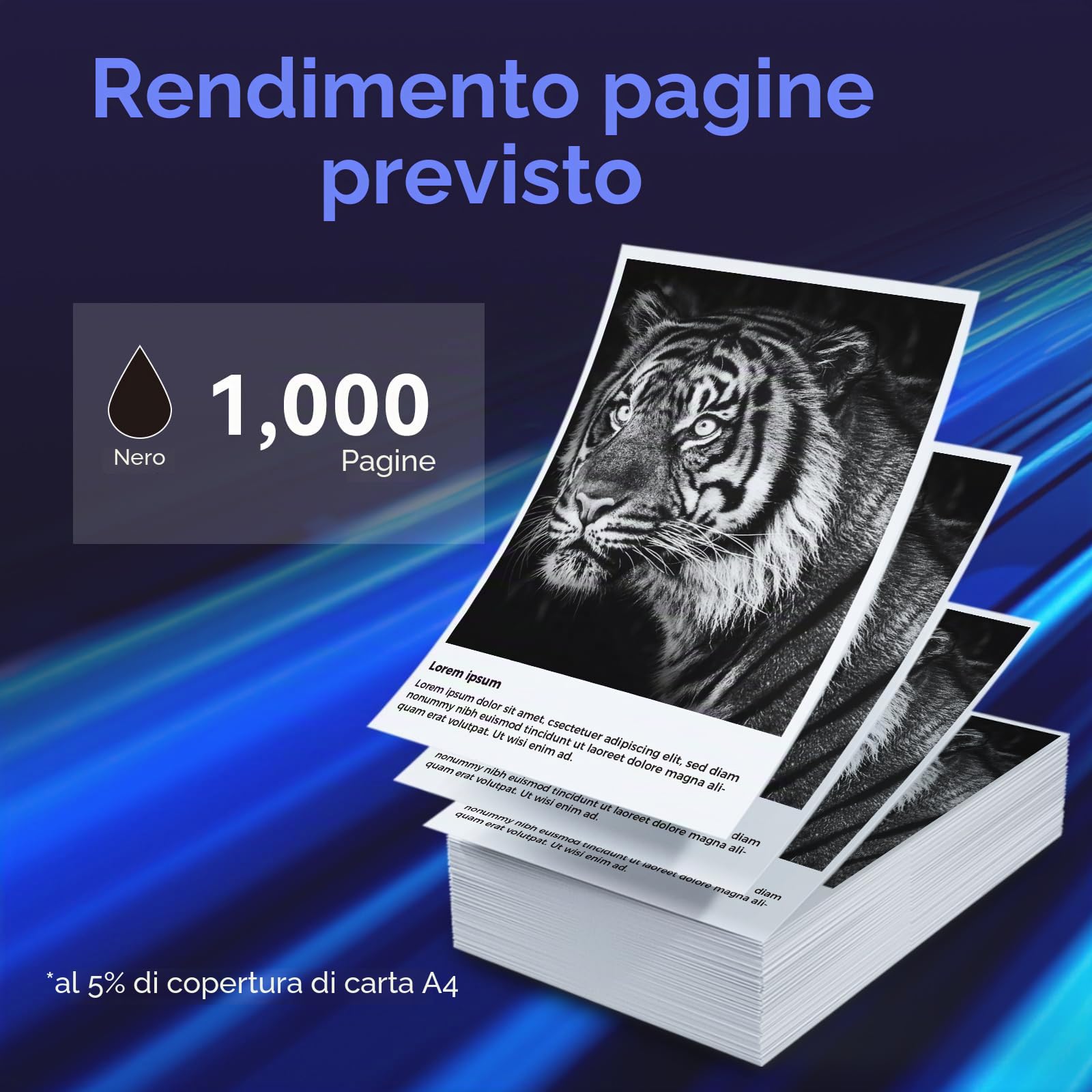 ZIPRINT 106A Toner Compatibile per HP 106A W1106A per Toner HP Laser MFP 137fnw 137fwg MFP 135w 135wg 135a 135r 107w 107a 107r (1 Nero)