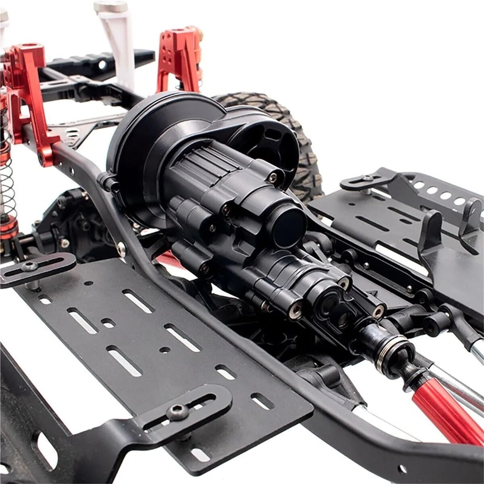 Per Axial Per SCX10 II 90046 90047 1/10 RC Crawler Auto Trasmissione Alluminio Cambio Completo Aggiornamenti Parti Accessori Ricambi Modellini RC