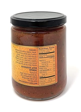 Santa Fe Seasons, Salsa Fire Roasted, 16 Ounce