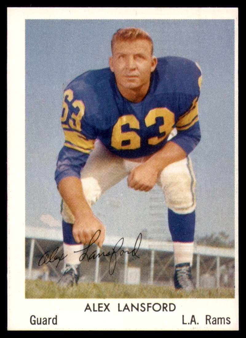 Football 1959 Los Angeles #23 Buck Lansford EX/NM