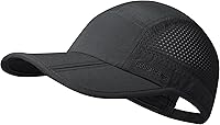 GADIEMKENSD Men's Foldable Outdoor Hat Long Brim UPF 50+ Sun Protection for Hiking Fishing