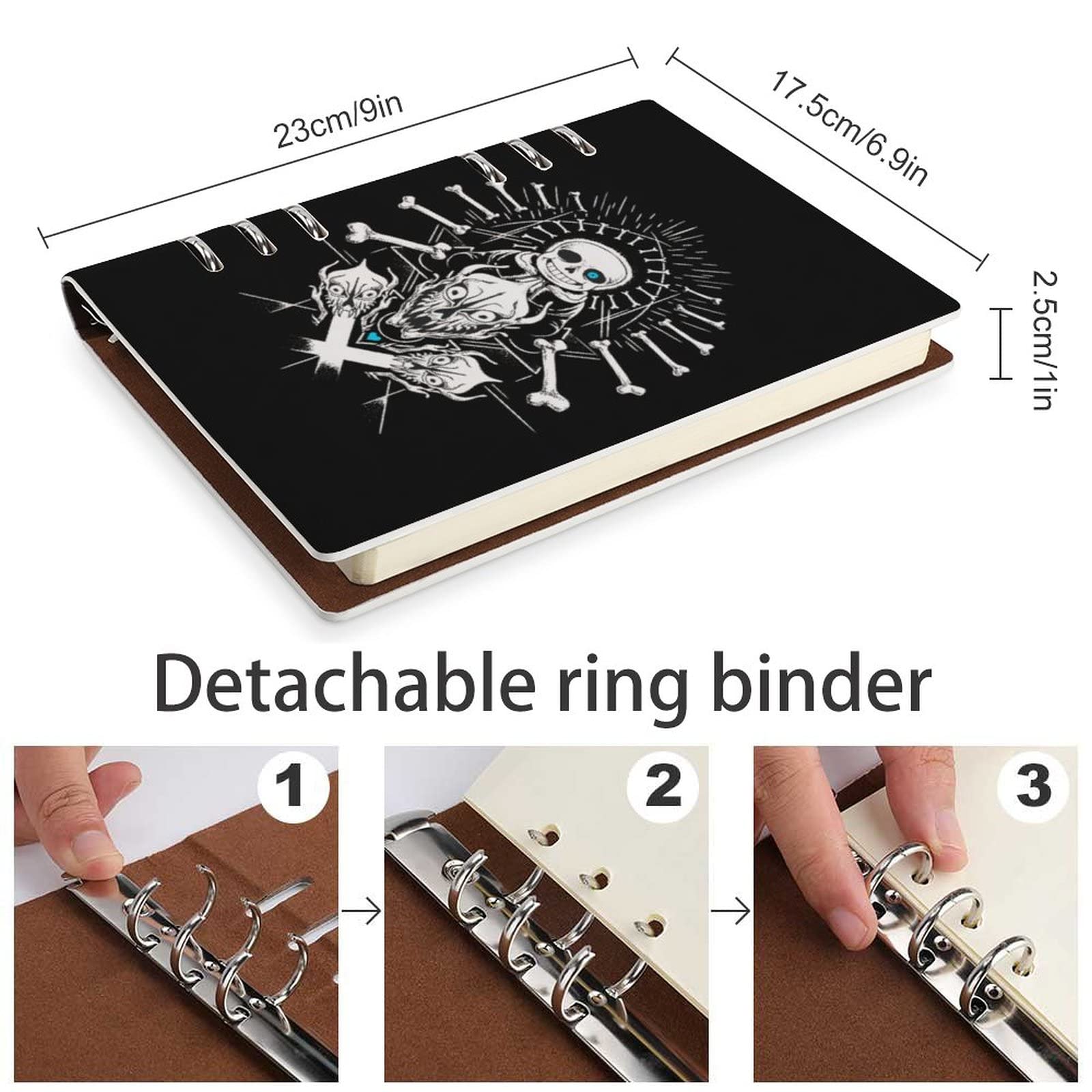 Amazon | アンダーテール Undertale サンズ ノート ルーズリーフノート