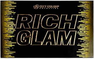 Paleta Rich Glam, iluminador de maquillaje fa...