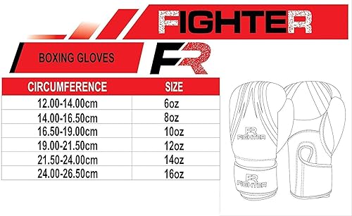 Miniatura 6 de FR Fighter Guantes de boxeo perfectos para entrenamiento MMA, saco de boxeo, kickboxing, guantes de boxeo Muay Thai para hombres, mujeres y adultos