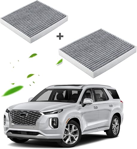 97133S8000 Filtro de carbono para Hyundai Palisade 2020 2021 2022 2023, repuesto para Hyundai Palisade 97133S8000 (juego de 2)