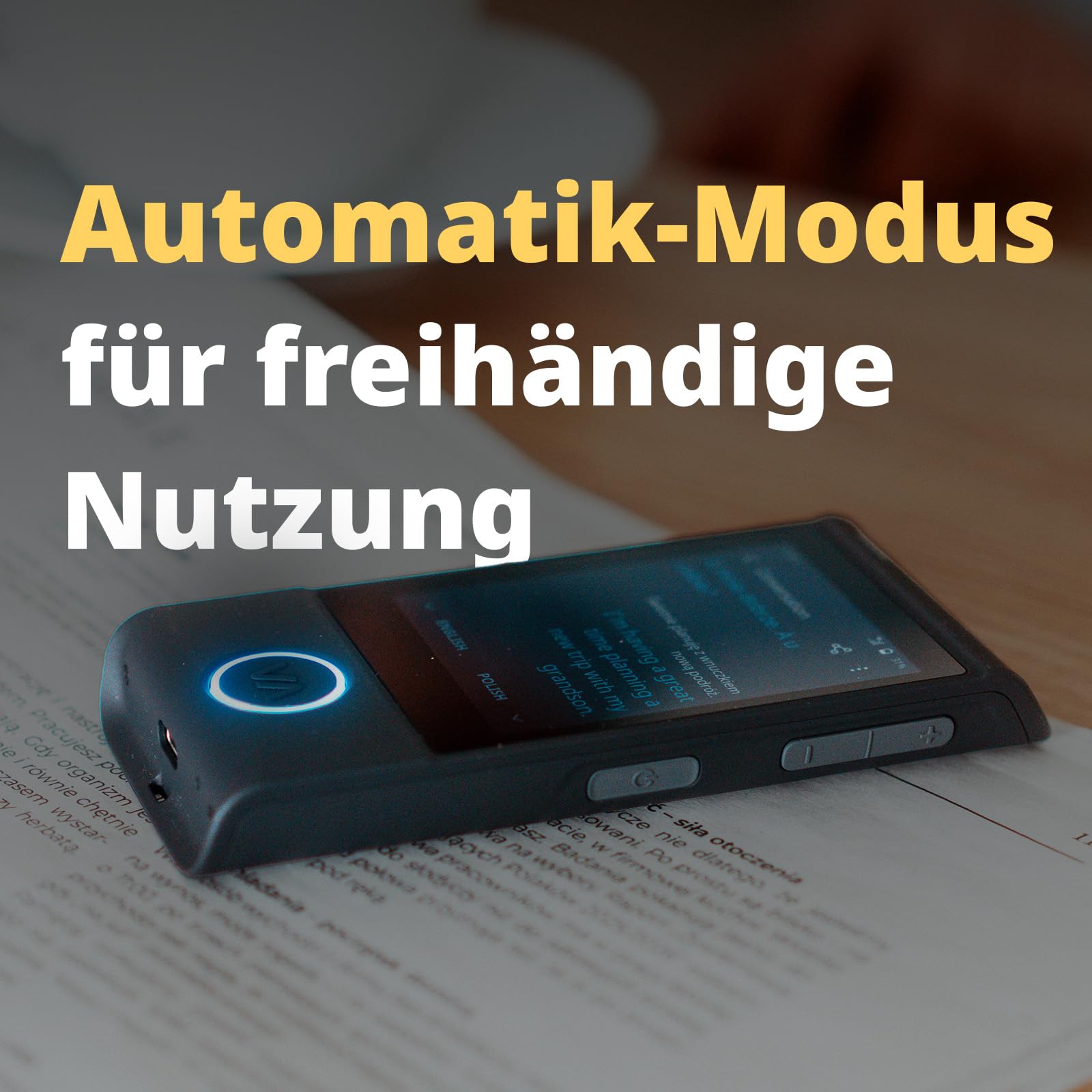 Vasco Translator M4 | Übersetzungsgerät ohne Folgekosten | Frosty Turquoise | Internet ohne Limit | Sprach-, Foto- & Text- Übersetzer | Automatik-Modus | 113 Sprachen | 99% genau | datensicher | leicht
