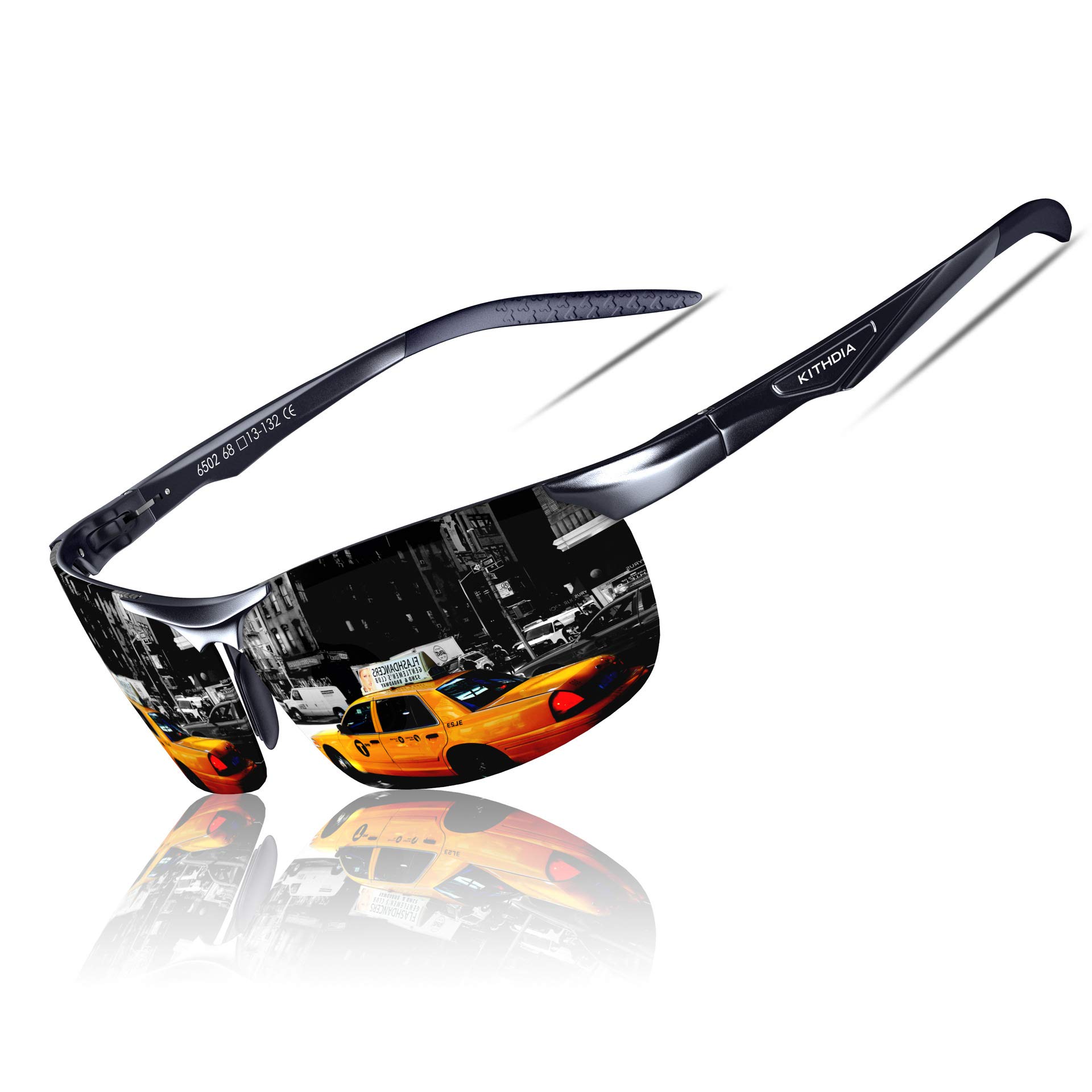 KITHDIA Gafas de Sol Hombre Polarizadas Gafas de Sol Polarizadas Hombre Para Conducir S6502