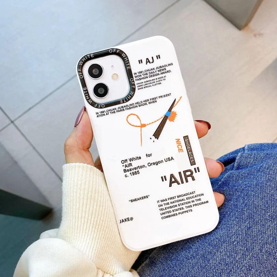 Coque iPhone 13 Pro Max antichoc blanche au design créatif et unique
