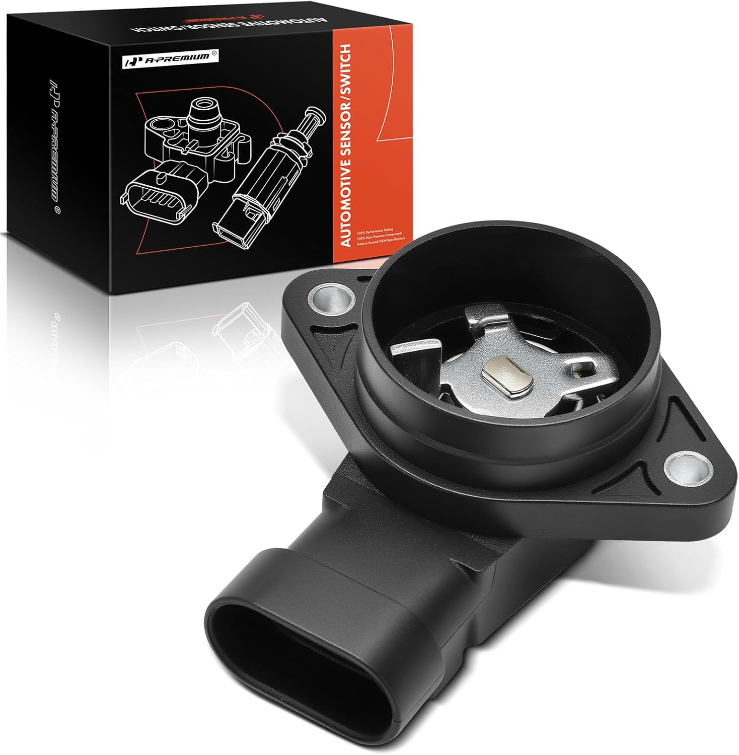 A-Premium TPS Throttle Position Sensor Compatible with Buick, Chevy, Oldsmobile & Pontiac - Regal, Riviera, LeSabre, Impala, Camaro, Monte Carlo, Intrigue, Regency, Bonneville, Firebird - V6 3.8L