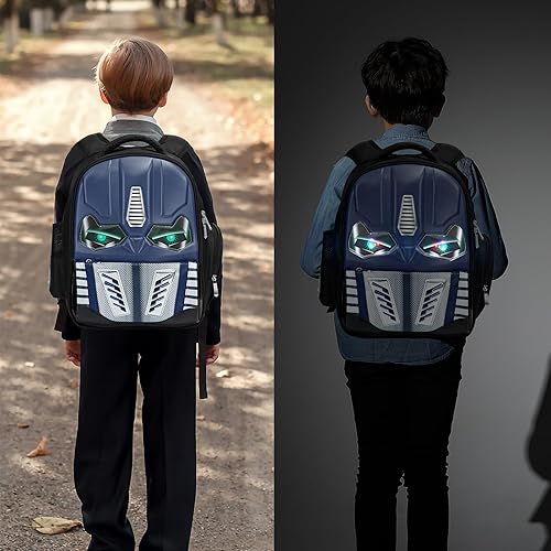 Miniatura 6 de Dilunar Mochila infantil para la escuela, niños y niñas Bolsa de jardín de infantes para niños pequeños, Azul, Fresco