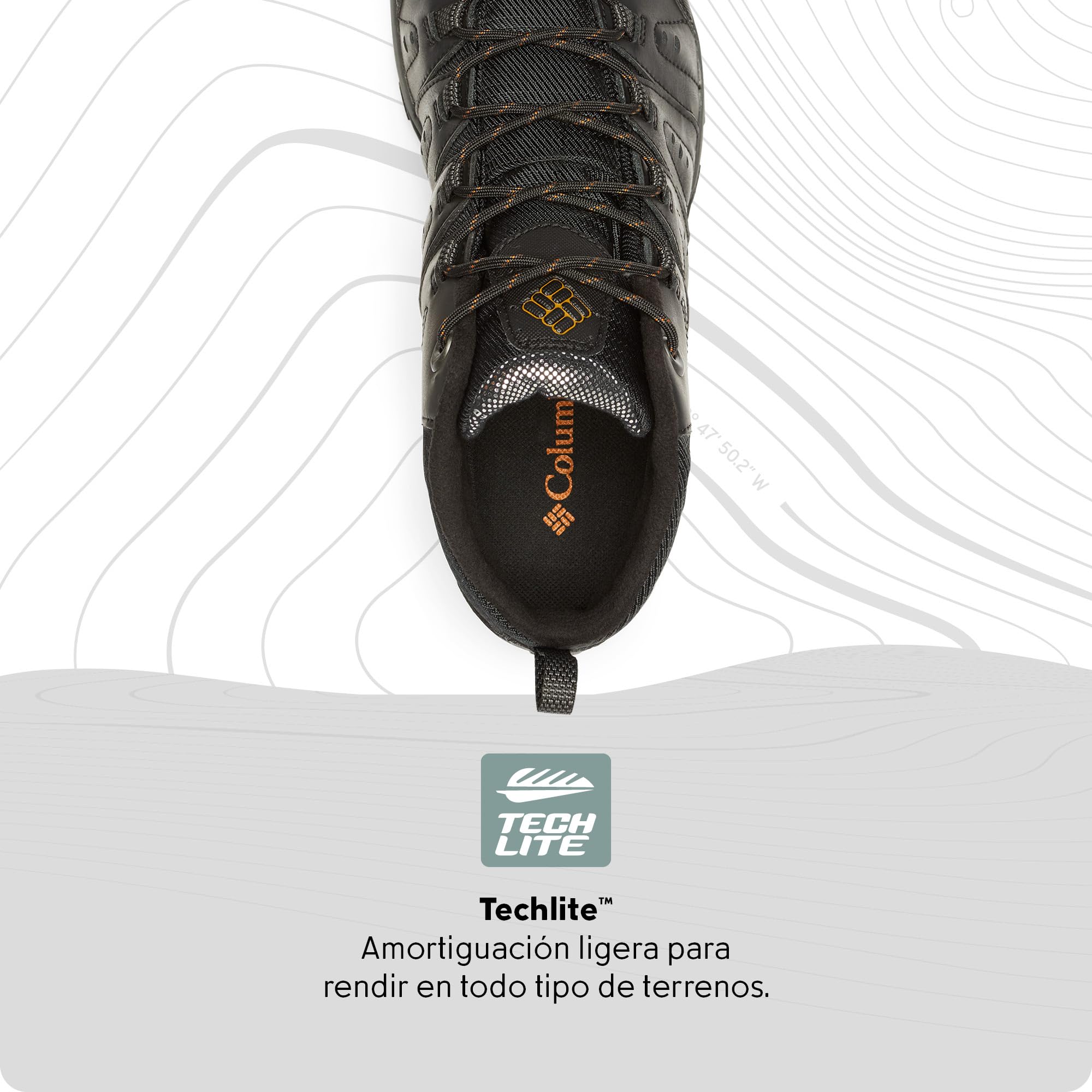 Columbia Woodburn 2 Chukka WP Omni-Heat, Zapatillas de senderismo impermeables, Hombre, Black Goldenrod 2024, 43 EU