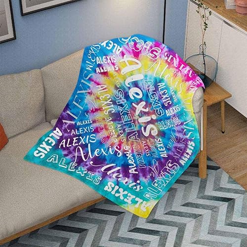 Miniatura 4 de Manta personalizada con monograma para mujeres y hombres, manta personalizada con nombre, manta de cama de amistad, regalos para adolescentes,