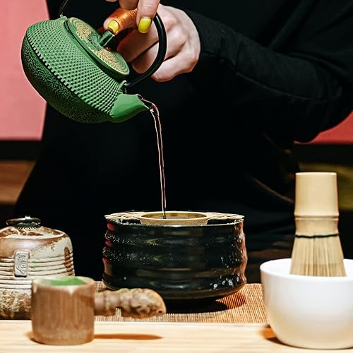 Miniatura 10 de Paquete de 2 cuencos coladores de té, filtro de té de hojas sueltas de acero inoxidable para boca de taza de 2.5 a 4 pulgadas, color plateado