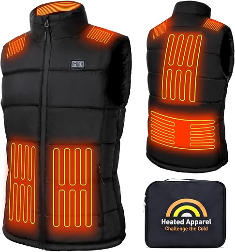 Heated Vest for Men Women with 16000mAh 7.4V&hellip;
