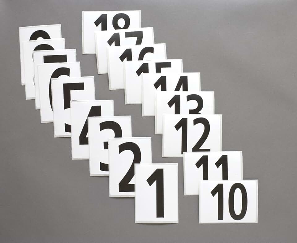 Amazon.co.uk Track & Field Competitor Numbers Track & Field