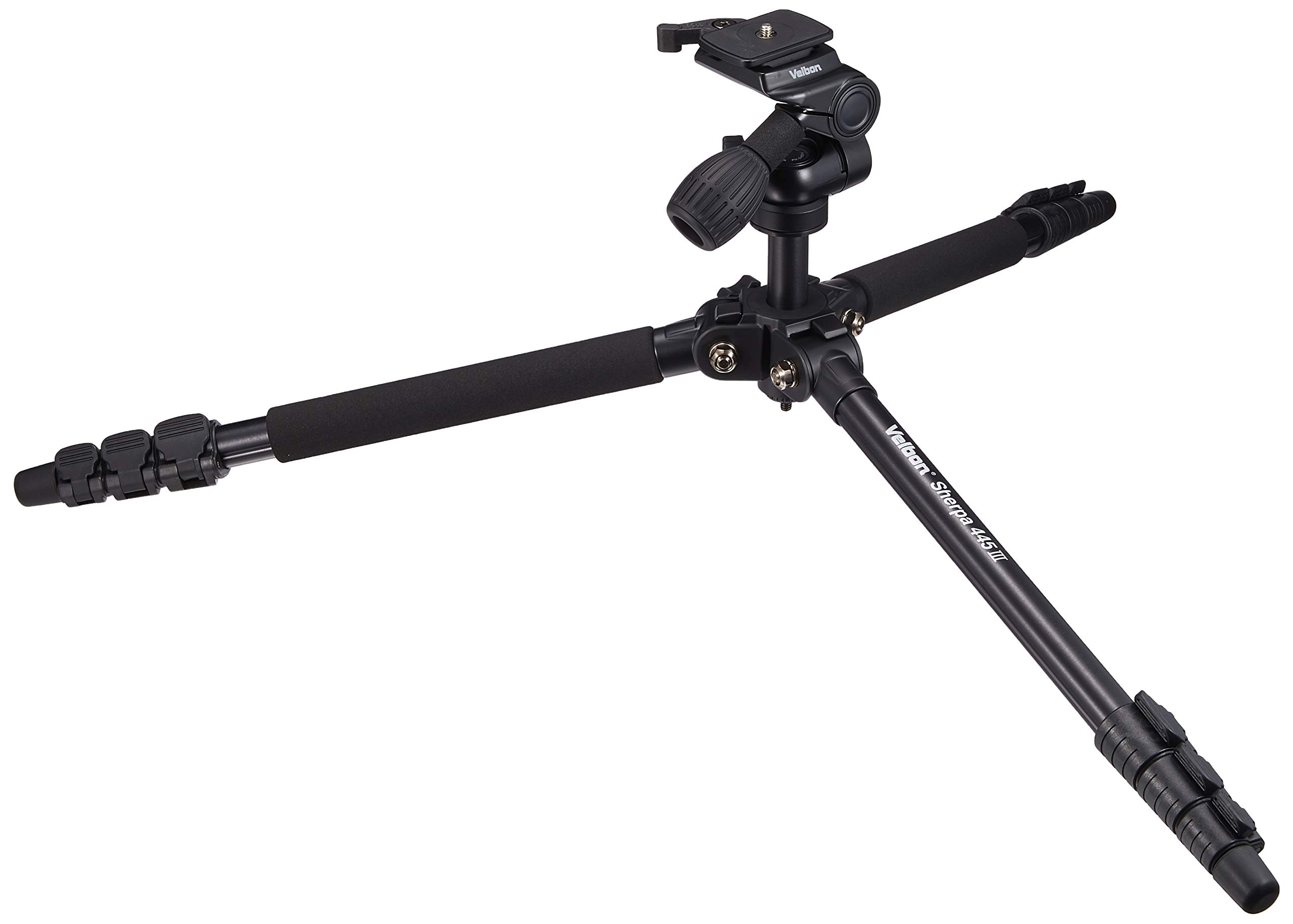 Velbon Tripod Sherpa 445 III 4-Stage Lever Lock Ashi 23mm