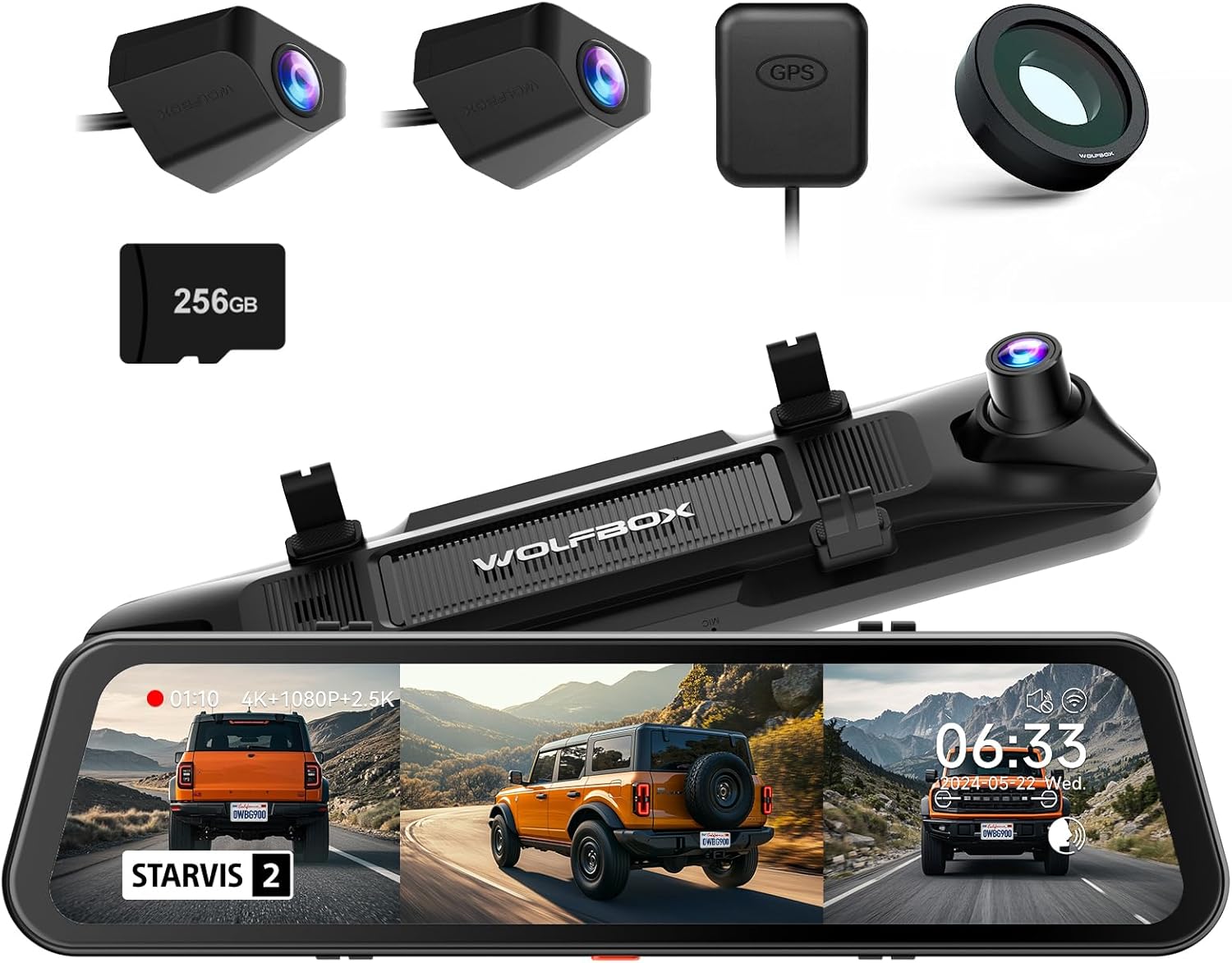 WOLFBOX G900 Tripro Bumper Version & Circular Polarizing Lens