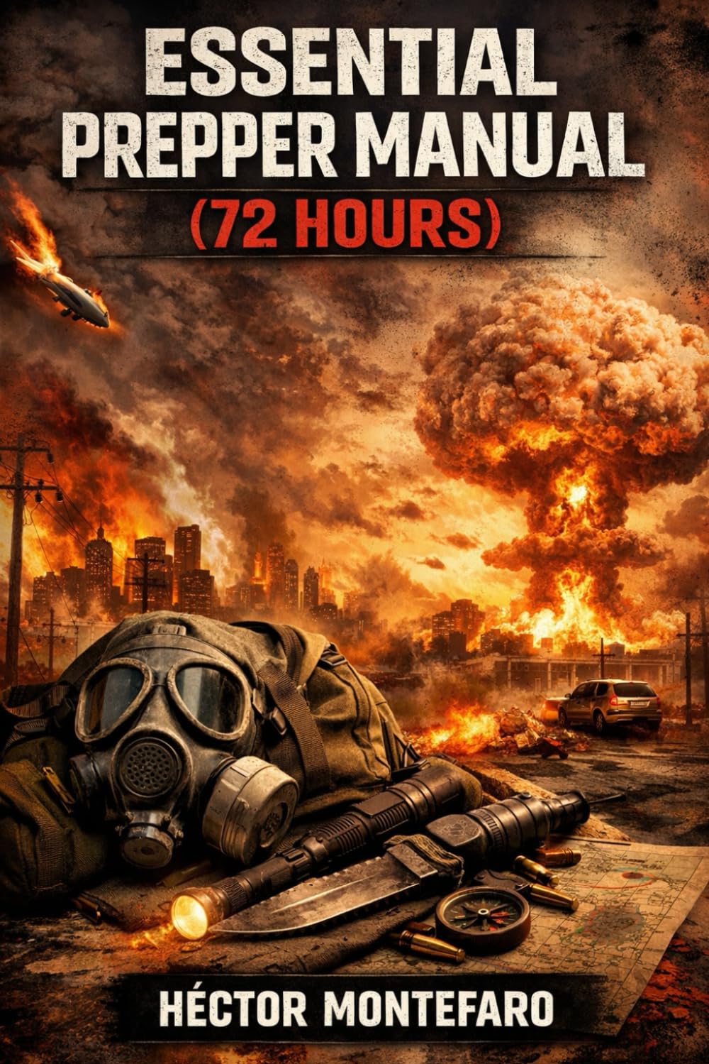 Essential Prepper Manual (72 Hours): 72-Hour Emergency Kit, Blackout & Urban Survival: Bug Out Bag, Family Plan, and Printable Checklists for Power Outages, Shortages, and Crisis at Home or Away