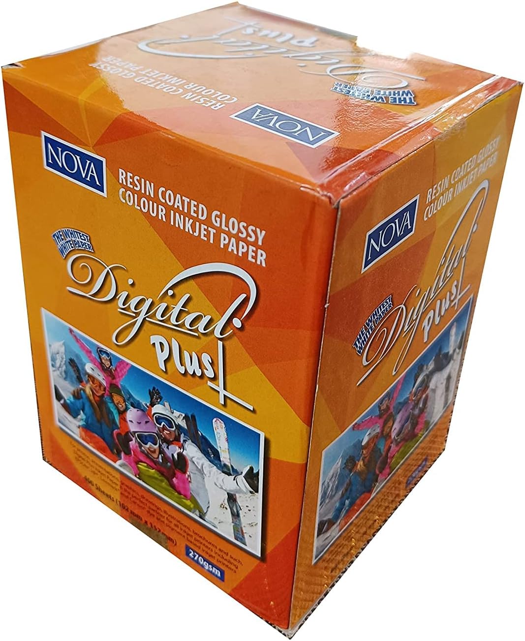 Nova 4x6 Glossy Inkjet Photo paper 270 GSM 400 sheets bulk pack