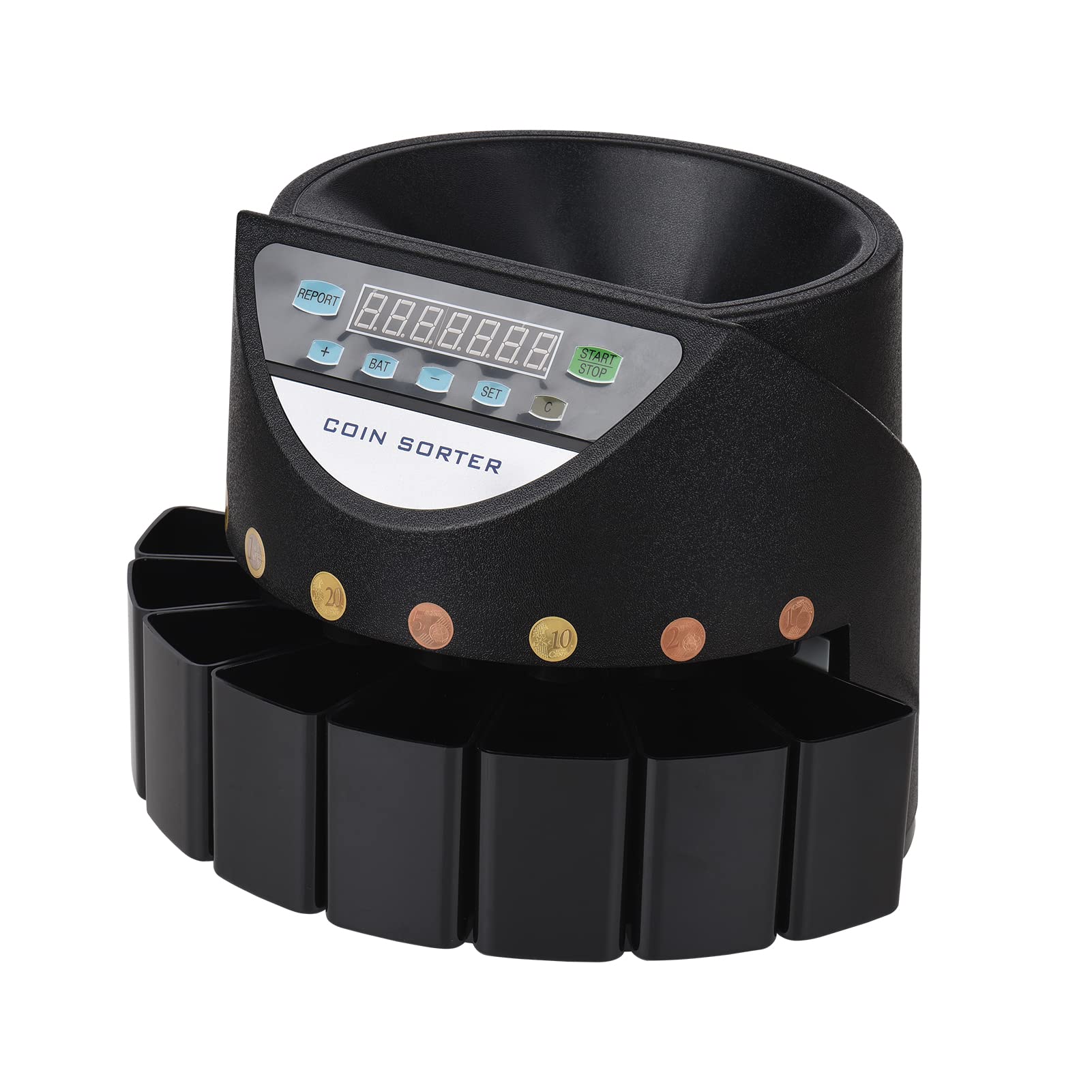 Buy DONTZ Coin Counter, Electronic Coin Sorter Counter Counting Sorting