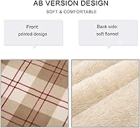 Vista 35 de XING YE CHUAN Fleece Wearable Blanket, Comfy Poncho Throw with Buttons, Plush Sleeveless Blankets, for Women Cape Wrap Cover