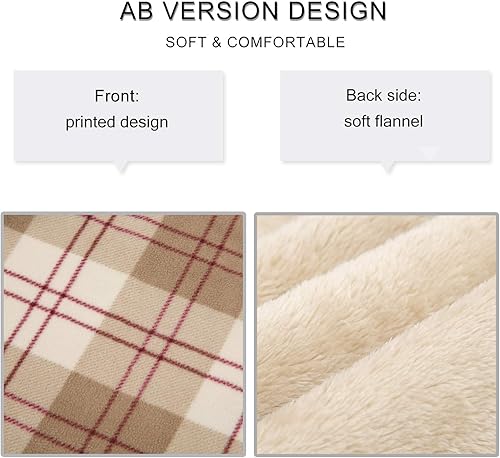 Miniatura 3 de XING YE CHUAN Manta de forro polar, cómoda manta de poncho con botones, mantas de felpa sin mangas, para mujer, cubierta envolvente