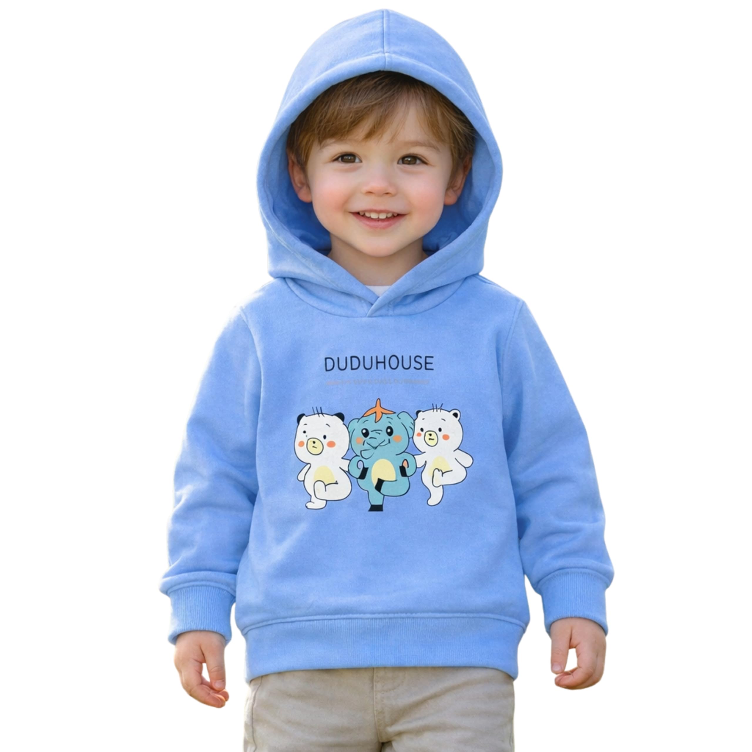 Mahi Fashion Kids Sweatshirt Hoodie Winter Wear Warm Fleece for Boys and Girls Duduhouse-picture-10