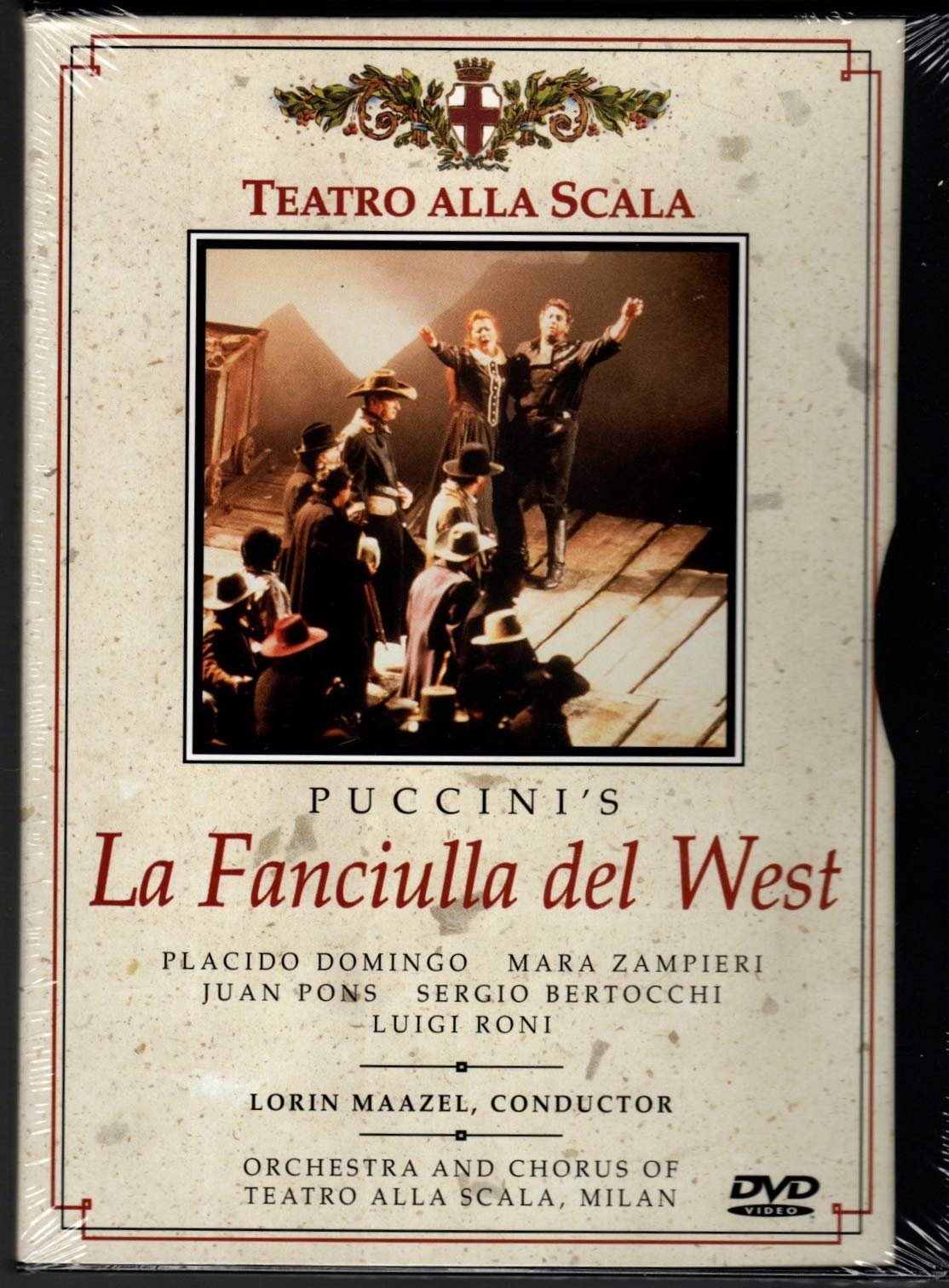 Amazon.co.jp: Puccini - La Fanciulla Del West [DVD] [Import