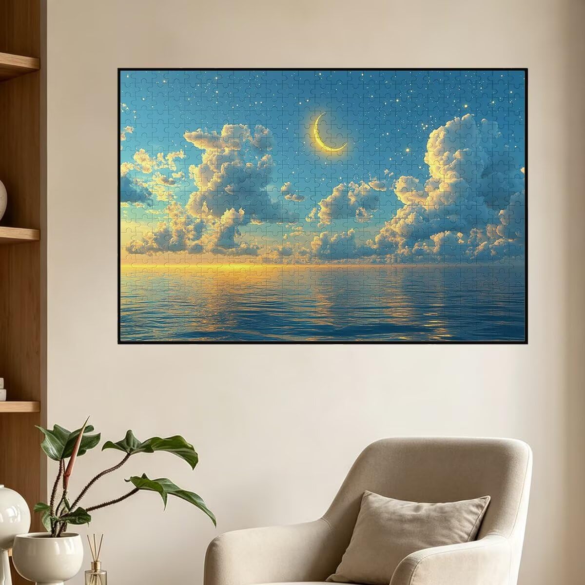 Puzzle 1500 elementów krajobraz, ocean drewniane puzzle dla dorosłych