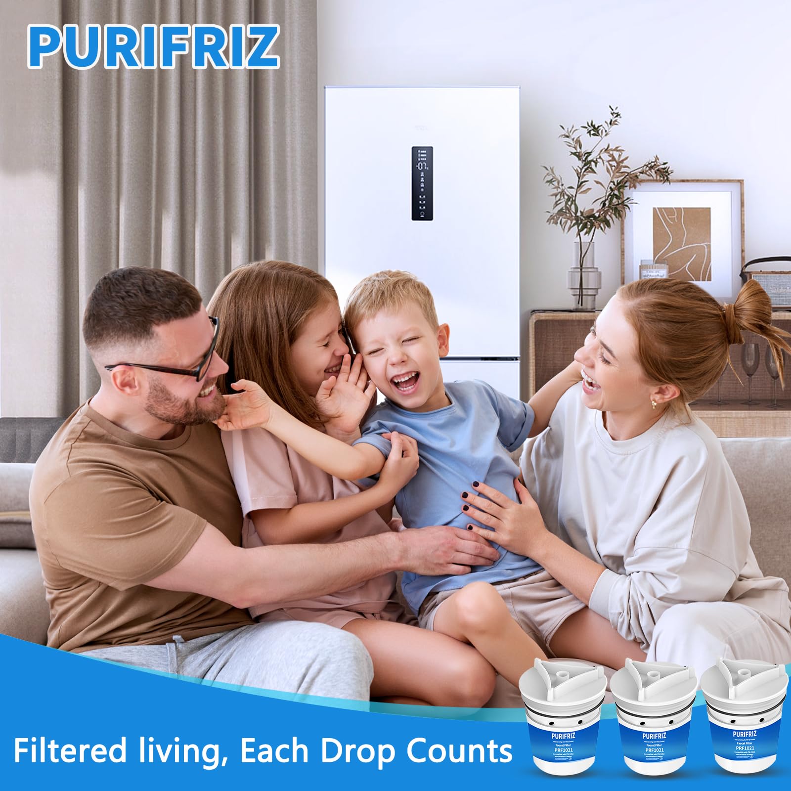 Upgraded FM15RA Faucet Water Filter Compatible with Culligan FM-15RA Water Filter Culligan FM-15A Filtration System 3 Pack — view 8