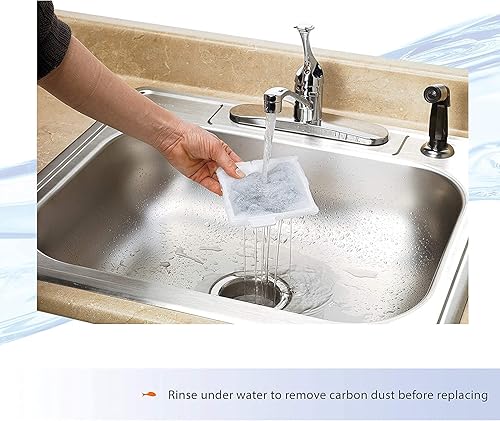 Miniatura 9 de Aqueon Paquete de 12 cartuchos de filtro de repuesto, grandes, para filtros de acuario QuietFlow