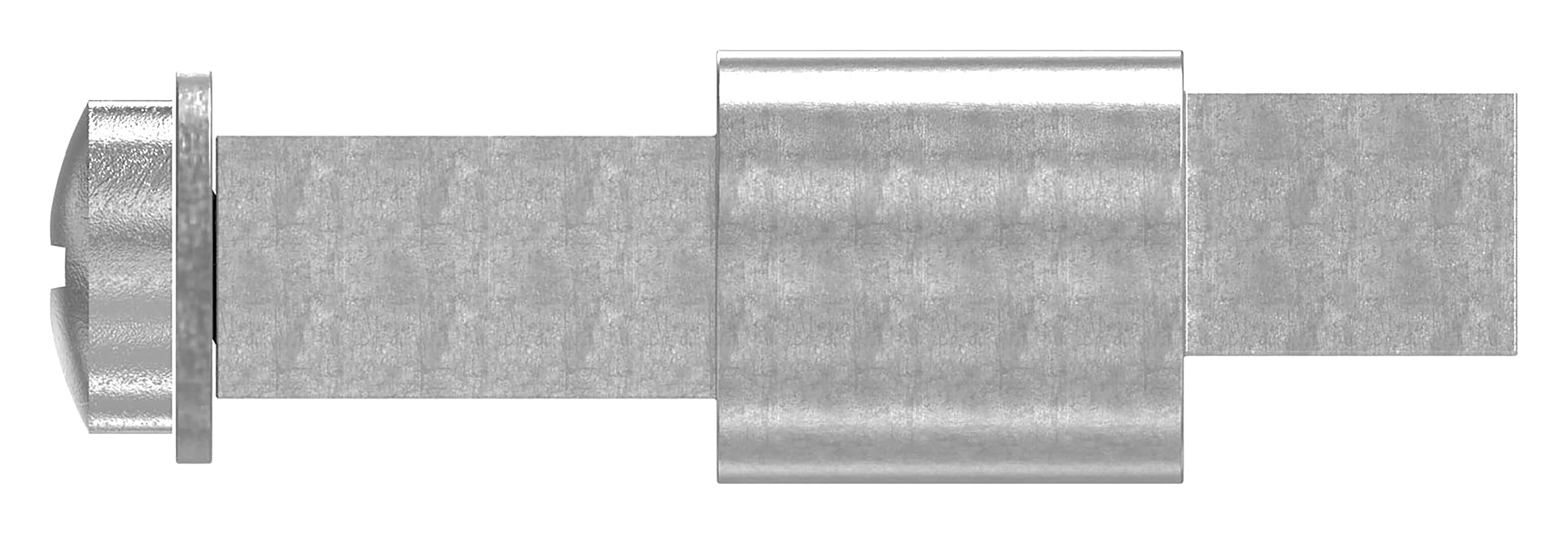 STEINBACHER© | Pasador especial con triángulo de 8mm, con tornillo de fijación M5, acero inoxidable V2A