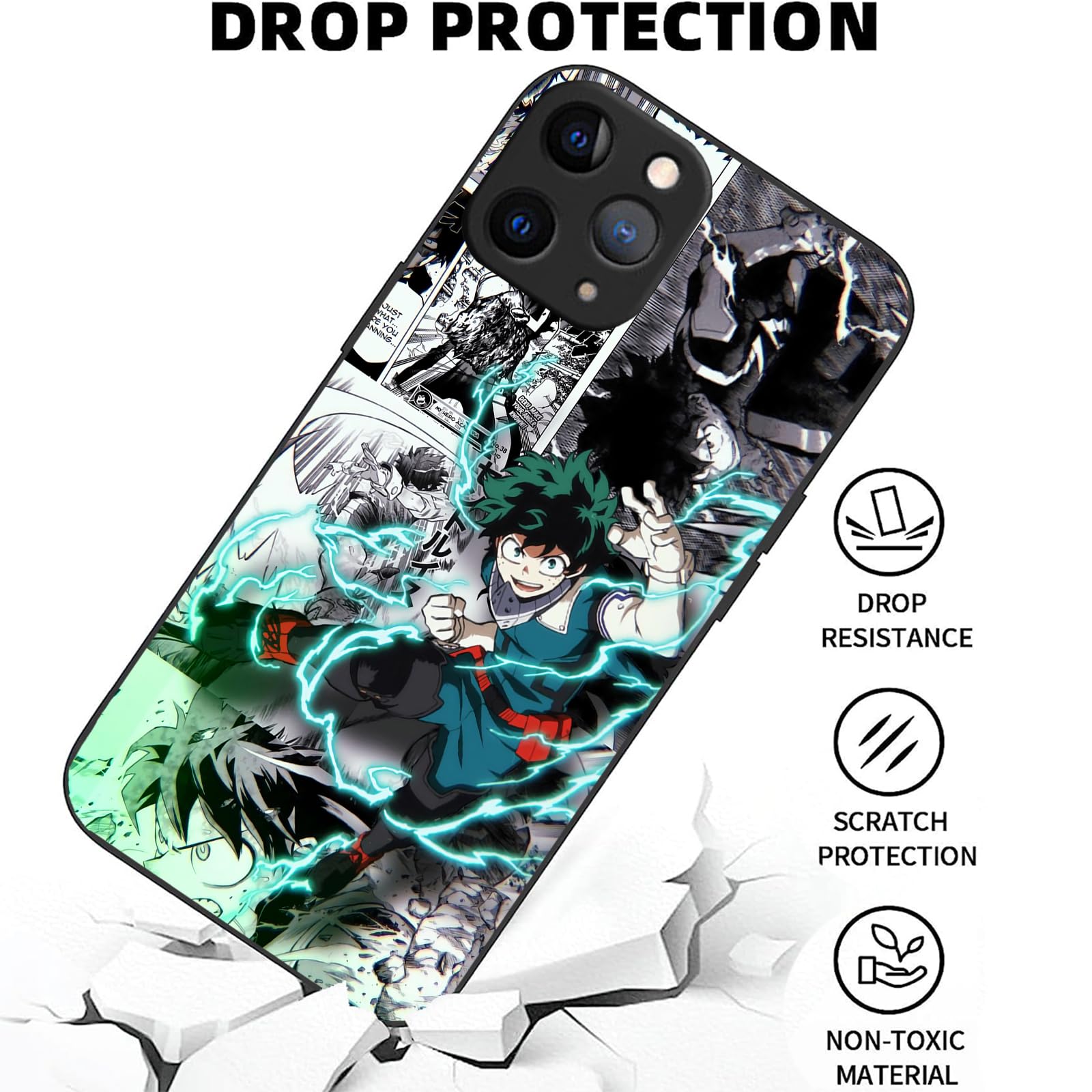 Amazon.co.jp: ヒロアカ スマホケース iphone xr ケース