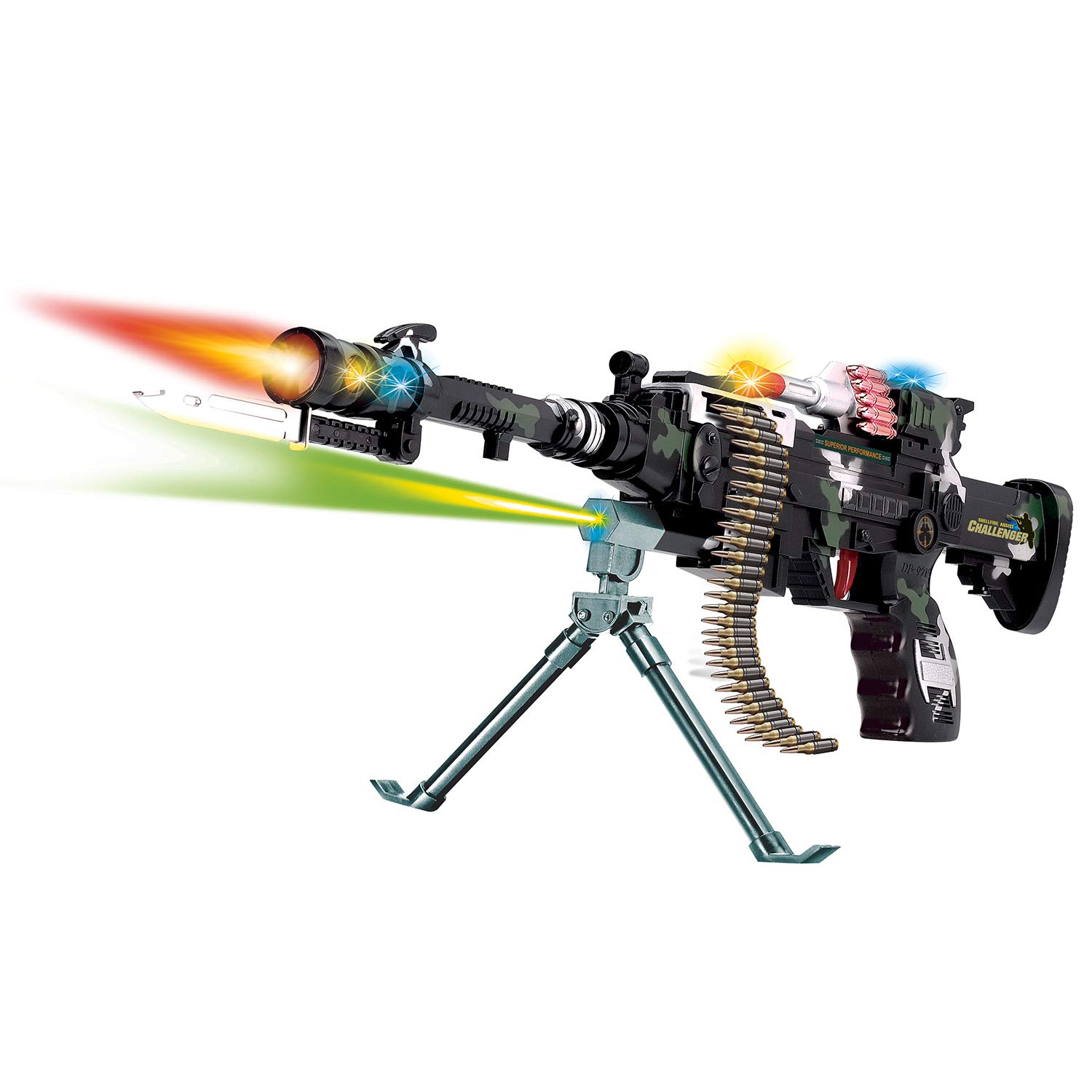 60cm Rapid Fire Machine Gun with Lights & Sound