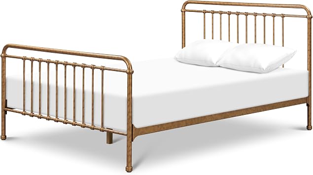NAMESAKE Winston Full Bed in Vintage Gold, Greenguard Gold Certified