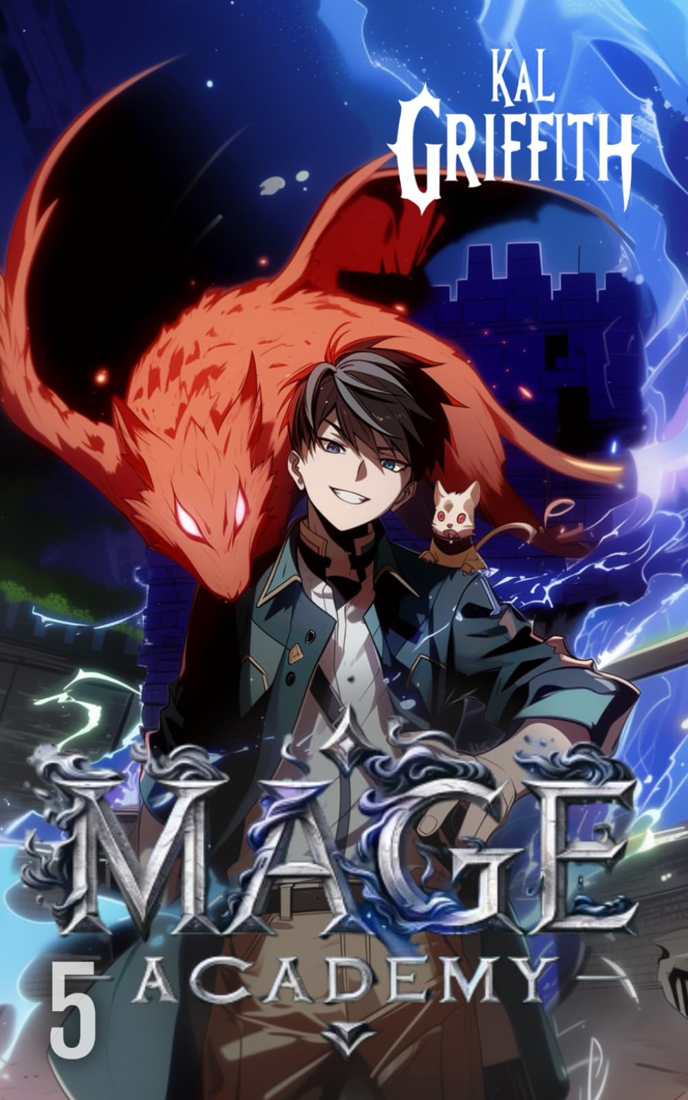 Mage Academy 5: A LitRPG Magic Academy Light Novel (Imperial Summoner)