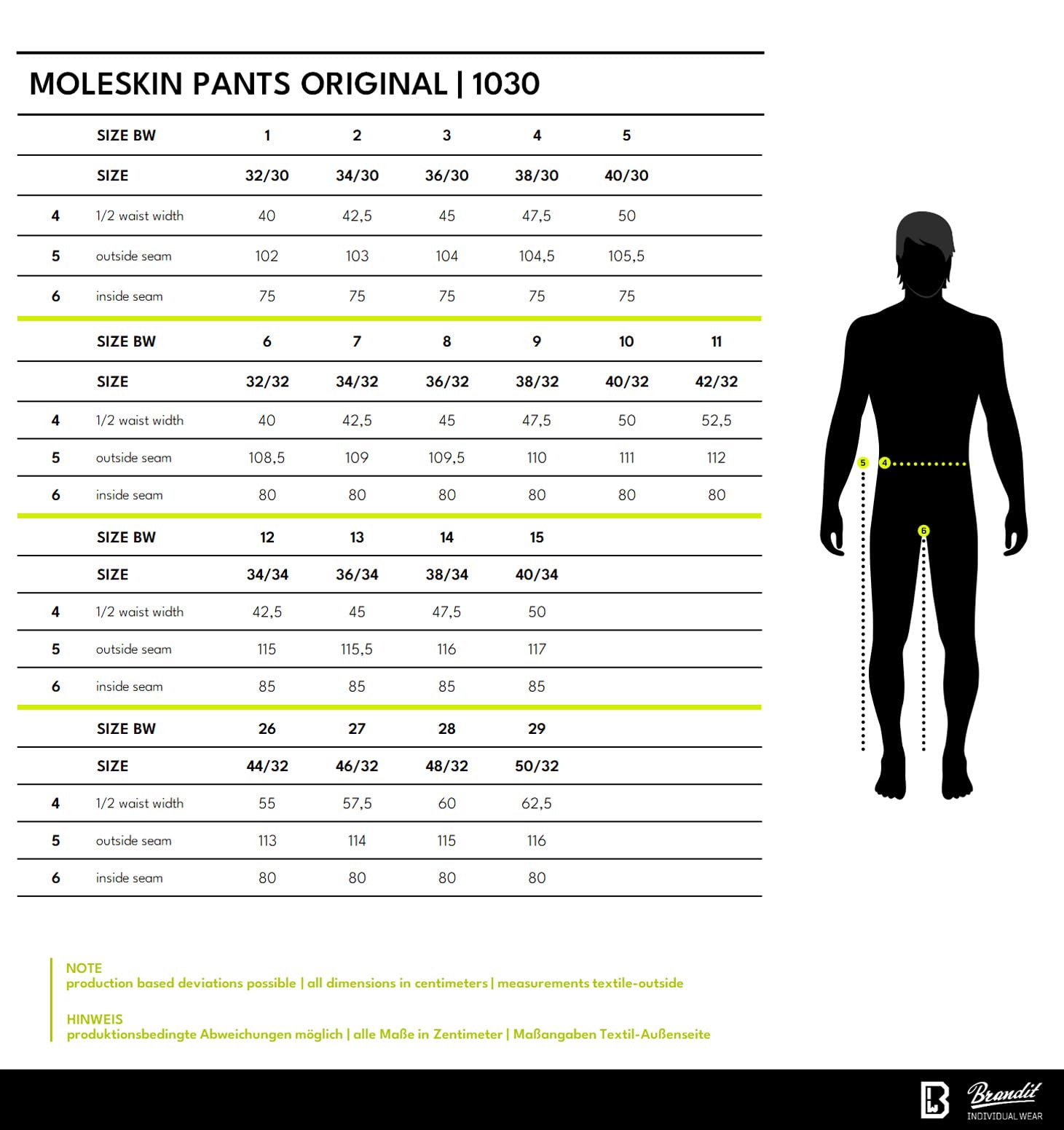 Brandit Moleskin Hose Original - Spodnie robocze Mężczyźni