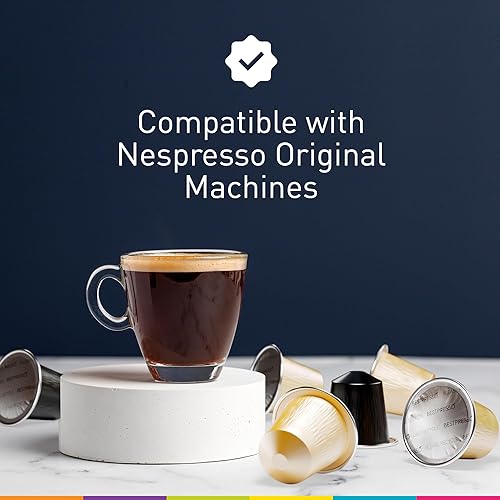 Miniatura 6 de Bestpresso Café para máquina original Nespresso de 120 cápsulas con certificación genuina expreso caramelo vainilla y chocolate cápsulas compatibles