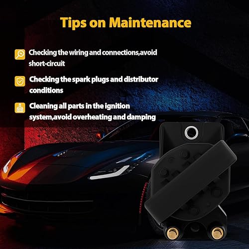 Vista 97 de OCPTY Juego de 4 bobinas de encendido compatibles con OE: UF604 C1685 apto para Mazda 3 para Mazda 5 2008-2015