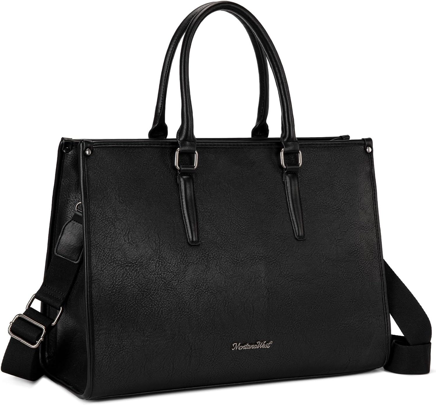 Montana West Laptop Tote Bag for Women 15.6 Inch Computer Bags Business Office Work Briefcase With Adjustable Shoulder Strap