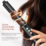TANSHINE 5 en 1 Brosse sèche-cheveux professionnelle & Multi-Styler avec 110,000 RPM,Brosse à souder ionique pour séchage rapide, séchage, étirage, volumétrie, enroulement automatique Air Styler, Noir