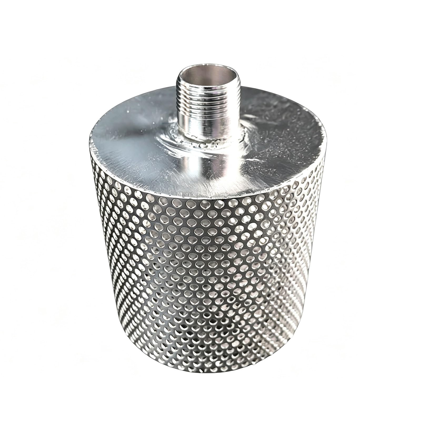 Colador de acero inoxidable 304 de alta resistencia con soldaduras lisas para bombas