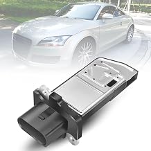 06D906461 Mass Air Flow Sensor meter MAF Compatible with Audi A4 A3 Q3 TT/Volkswagen Beetle Jetta Passat GTI Eos CC,Replace# 06F906461A MAF0052 AF10144 MAS0349