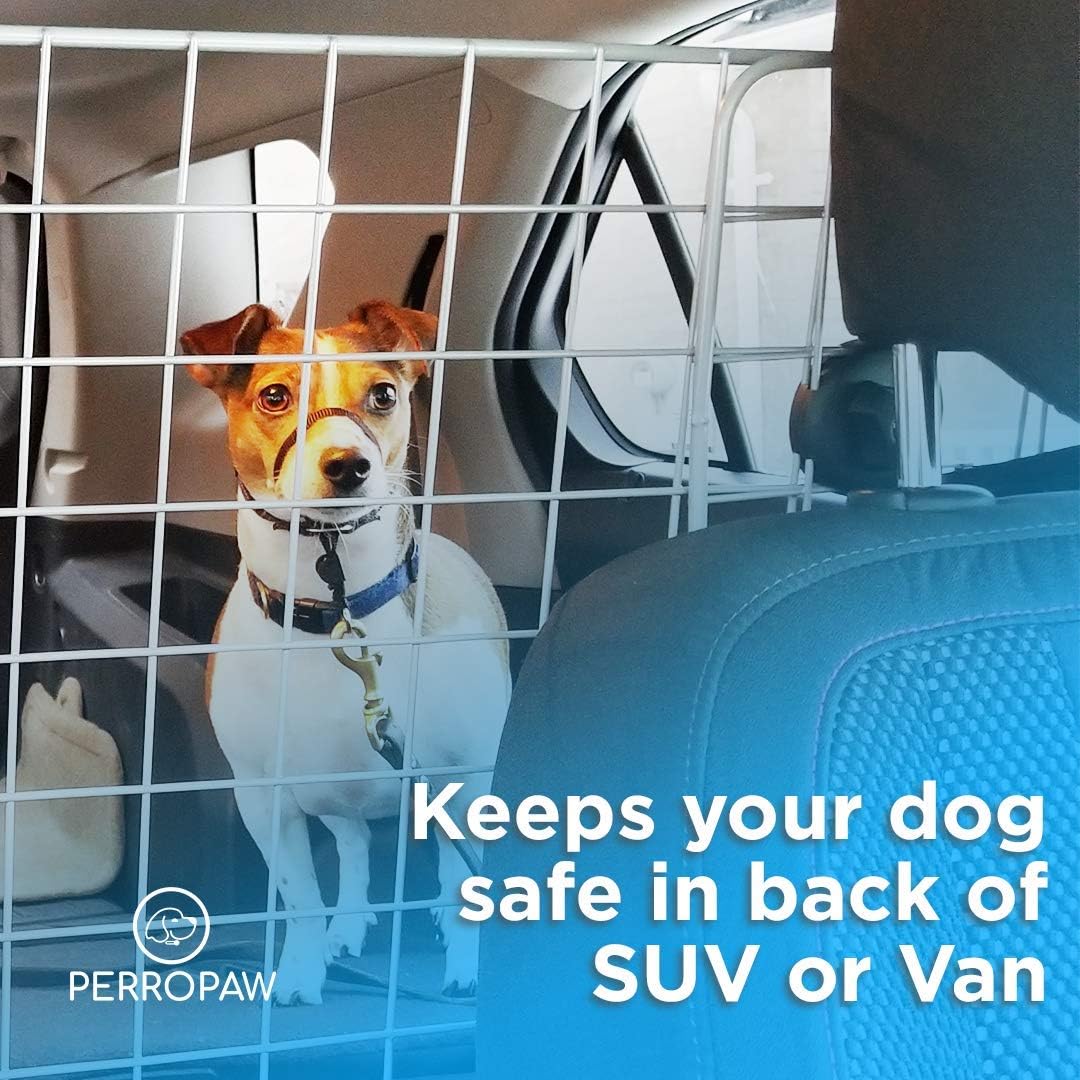 Dog Car Barriers for SUV - Adjustable Dog Gate for Car SUV or Other Vehicle, The Perfect Dog Dividers for SUV Adventurers : Pet Supplies