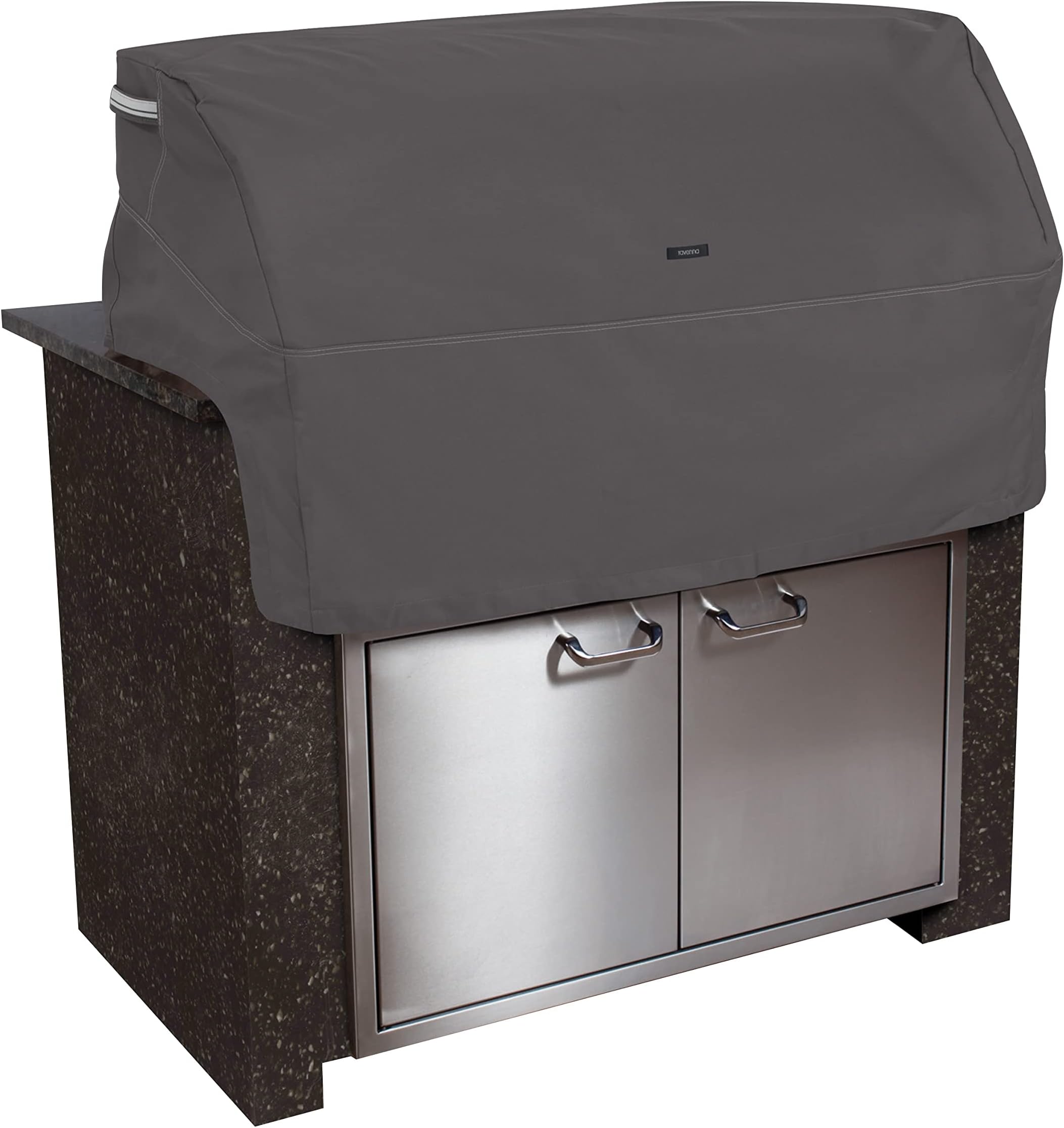 Ravenna Water-Resistant 32 Inch Built-in BBQ Grill Top Cover, Taupe