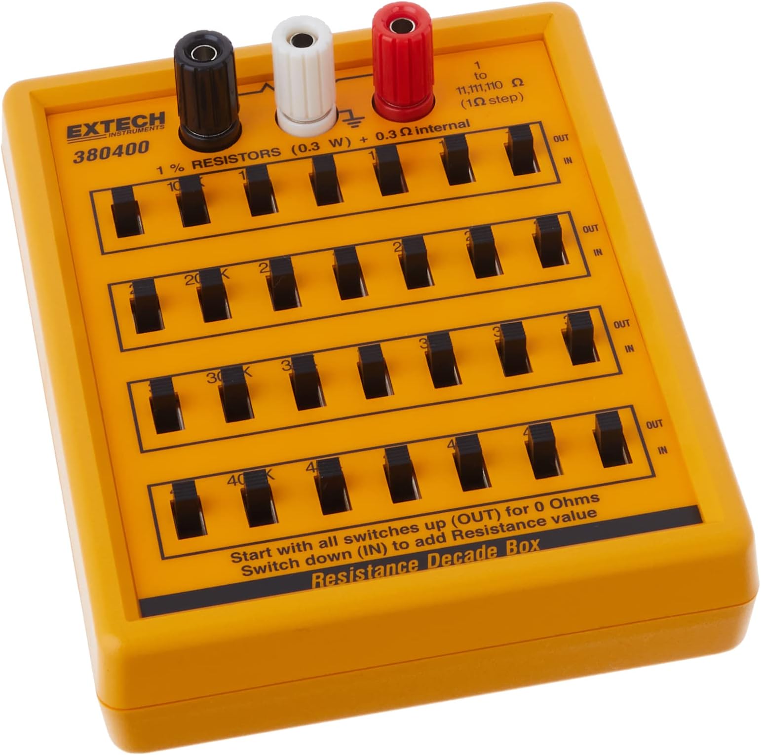 380400 Resistance Decade Box