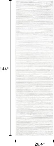 Vista 669 de SAFAVIEH Vision Collection VSN606F - Tapete de 6 pies x 9 pies, crema, moderno, ombré, no desprende pelo, fácil cuidado, para zonas de alto tráfico