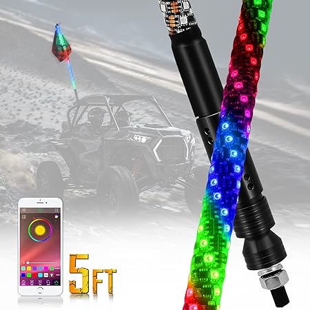 Barre LED AUXBEAM 32'' Incurvée RGB - 180W, 18000lm, Bluetooth, Contrôle Musical