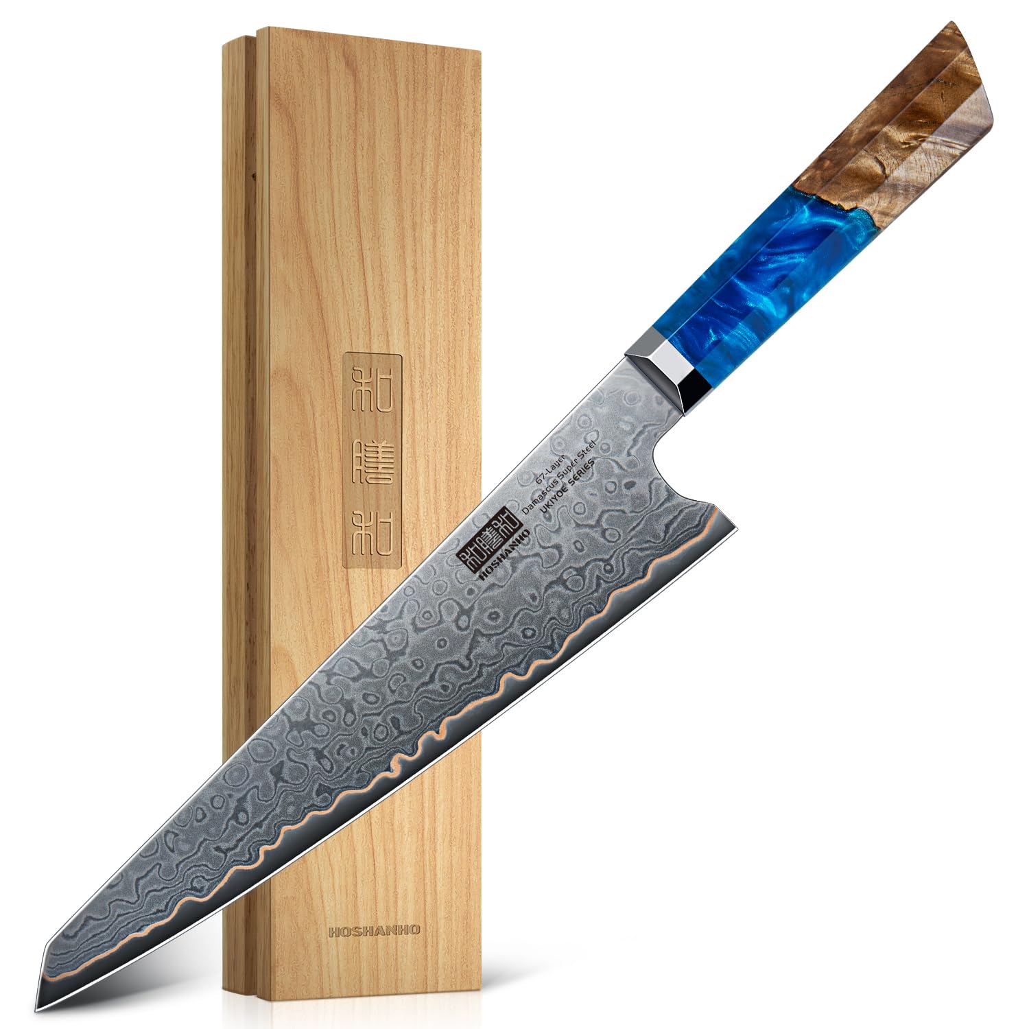 HOSHANHO Damascus Chef Knife - 8" Premium Steel -1